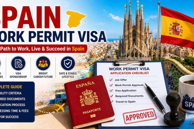 Spain Work Permit Visa: Complete Guide for Overseas Job Seekers (Requirements, Process & Costs)